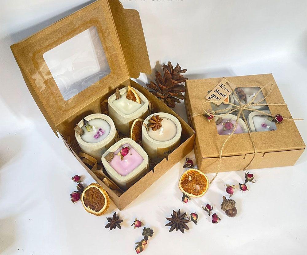 set nến thơm handmade cao cấp